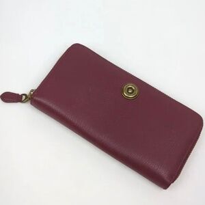Lauren Ralph Lauren Leather Burgendy Wallet